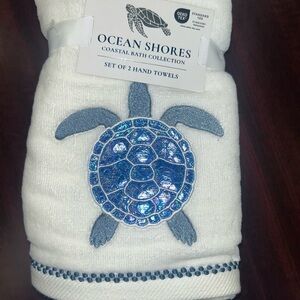 Sea Turtle Hand Towels